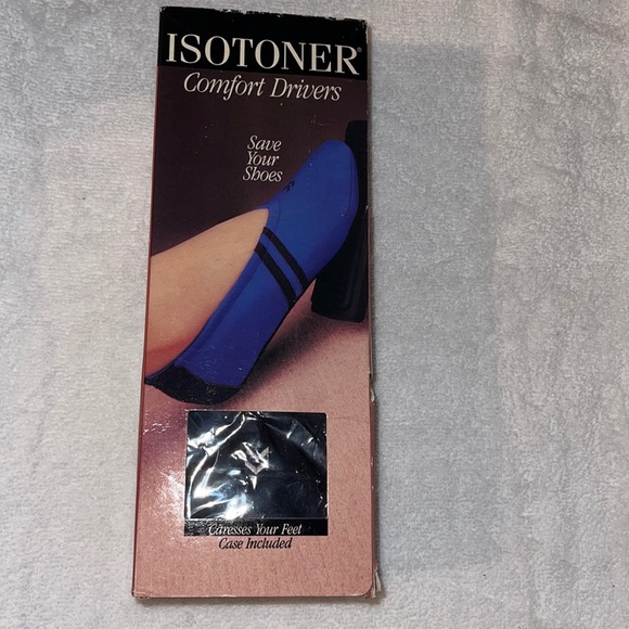 NIB- WOMENS ISOTONER COMFORT DRIVERS W/Case SZ LG (8-9) BLACK